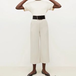 MM LaFleur - The Anderson Pant - Textured Suiting - Magnolia